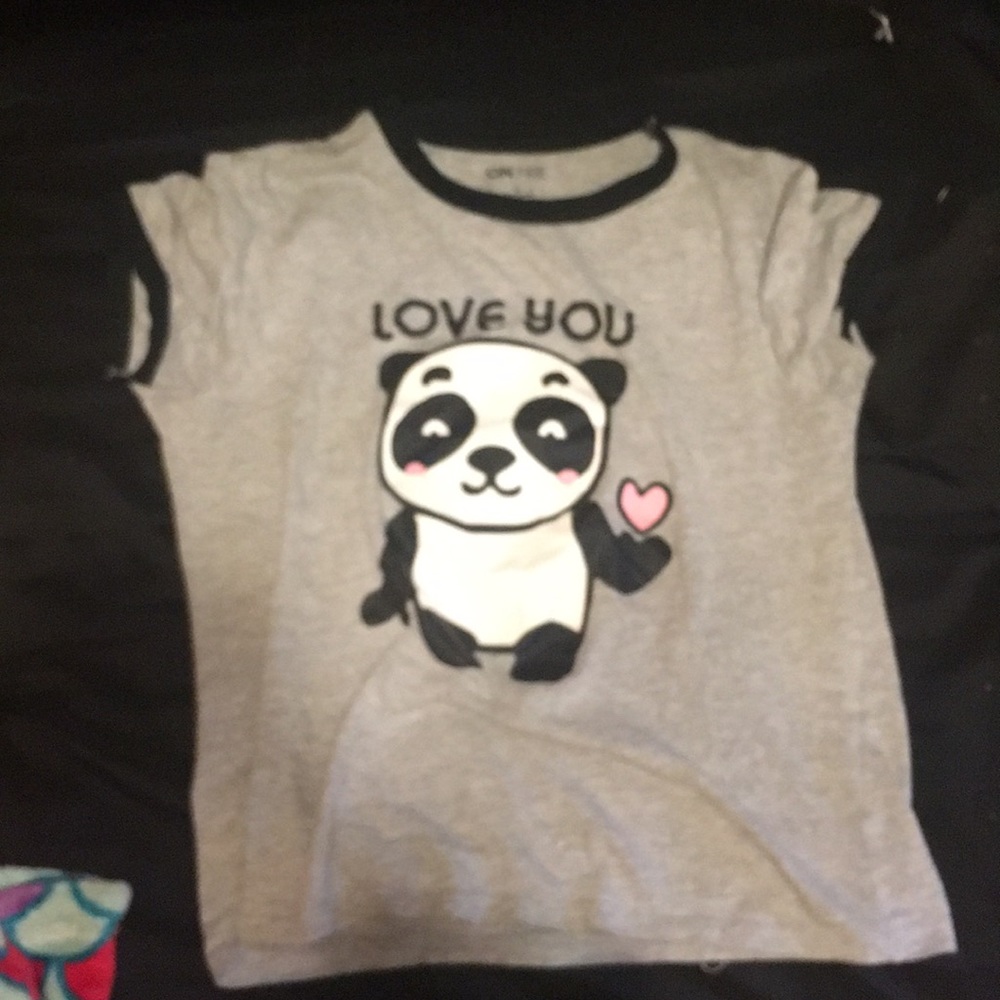 Black and grey shirt